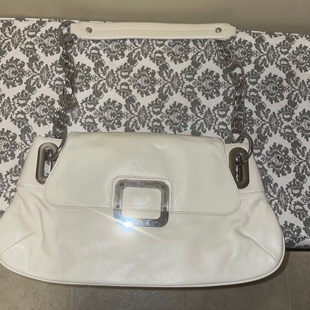 Maxx New York White Shoulder Bag 👜